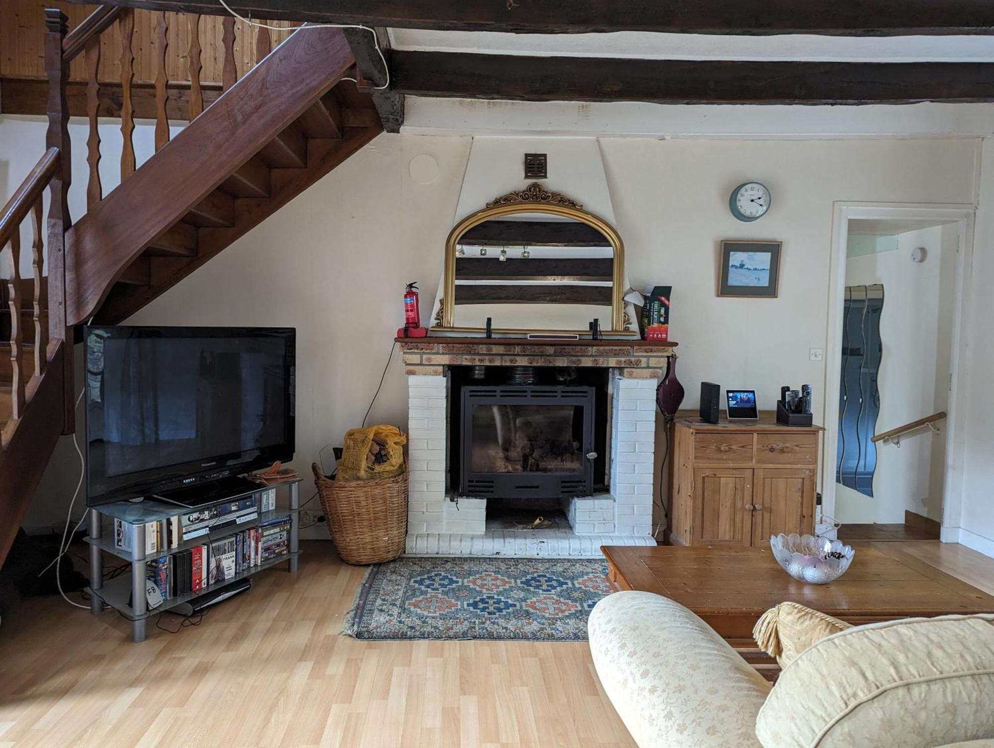 House On La Basse Martinais Villa Saint-Vran Екстериор снимка